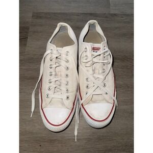 Converse White Low-top M 11.5/W 13.5